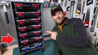 How to Build a Storage Rack Cabinet / Cart for Small Parts Organisers