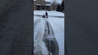 AMAZING! EGO Electric Snowblower