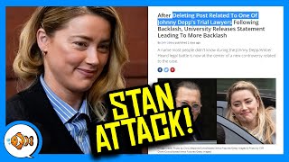 Amber Heard Stans BULLY College into Throwing a Latina Grad Under the Bus.