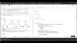 leetcode310 Minimum Height Trees-BFS-topological sorting