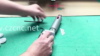 How to Install and Use Oscillating Knife Cutting Machine - V cut