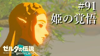 【ゼルダの伝説 ブレスオブザワイルド】#91 姫の覚悟【女性実況】