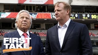First Take reacts to Roger Goodell's 5-year $40 million contract extension | First Take | ESPN