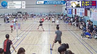 남복 45 B 준결승| (대구/한빛) 김성필/이경탁 vs (대구/DK79) 이달훈/정기호[제1회 대구광역시 청년부 ZJStar배 전국 OPEN 배드민턴 대회]