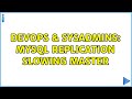 DevOps & SysAdmins: MySQL replication slowing master