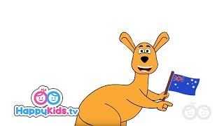 Kangaroo - Learning Songs Collection For Kids And Children | Happy Kids | Jungle Beats