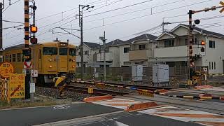 JR山陽本線115系 西阿知～倉敷 JR West San'yo Main Line 115 series EMU