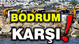 Bodrum Turgutreis Askeri Limanına Karşı