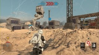 Star Wars Battlefront - Battle of Jakku Turning Point DLC PS4 Gameplay (No Commentary)