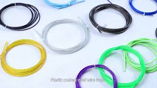 7 19 PVC Plastic Coated Steel Wire Rope