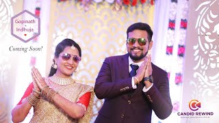 Gopinath \u0026 Indhuja - Wedding Teaser | Candid video | #Candidrewind #Lovemarriage #Love