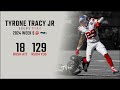 Tyrone Tracy Jr Week 5 Replay: Every Run @ Seattle Seahawks