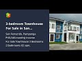 3-bedroom Townhouse For Sale in San Fernando Pampanga