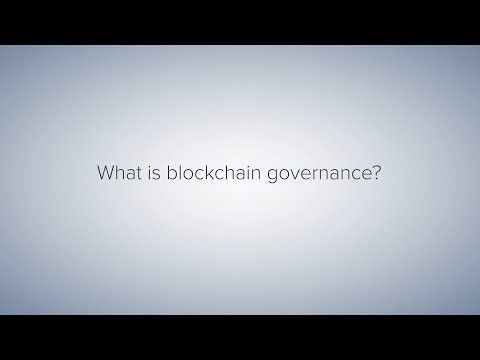 What is Blockchain Governance?