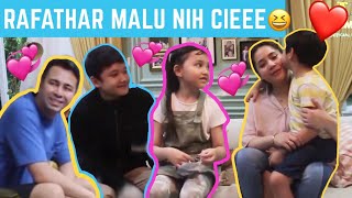 RAFATHAR MALU MALU KETEMU AMINAH !!! ALWI SENENG !!!