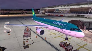 LIVESTREAM | P3D v4.5 | Zurich (LSZH) - Dublin (EIDW) | EIN343 | FSLabs A320-X