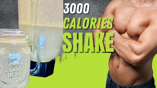 3000 Calorie Shake Recipe