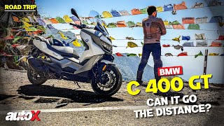 Road tripping on India's most expensive scooter, the BMW C 400 GT | First Ride Review | autoX