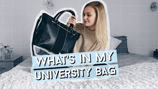 what's in my university bag! september 2017 | Caitlin Rose