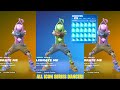 ALL ICON SERIES DANCES & EMOTES IN FORTNITE!