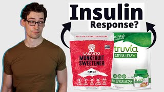 Monk Fruit, Stevia, Aspartame: Insulin, Blood Sugar Effects. [Study 80 - Detailed Analysis]