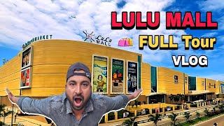 India's BIGGEST Mall | Lulu Mall Lucknow Full Tour Vlog | Lulu Mall Lucknow Full Video