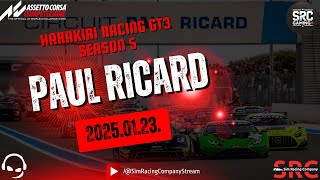 Harakiri Racing GT3 Season 5 R1 - Paul Ricard | Csehek között újra a pályán!