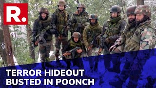 Terror Hideout Busted In J&K's Poonch; AK-47s, Ammunitions Recovered