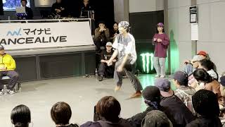 CHARISMAX II HIPHOP 準決勝 Akinobu vs SEIYA