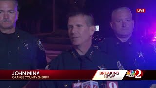 4 Orange County deputies open fire on armed man near Apopka