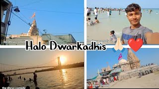 Halo devbhumi dwarka 🙏🏻❤️#dwarka #dwarkadhish #rajkot #longvideo #youtube