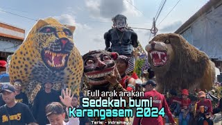 FULL ‼️ Arak Arakan SEDEKAH BUMI KARANGASEM 2024 Terisi - Indramayu