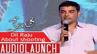 Dil Raju Emotional Speech About shooting At Kerintha Audio Launch || Sumanth Ashwin, Sri Divya