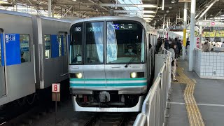 東急目黒線　メトロ9000系9106F 多摩川駅発車