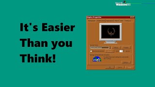 How to Make a Screensaver in Visual Basic 6