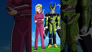 android 18 vs cell 🥵🥶🤯 | who is strongest 🤔#dbs #dbz #viral #shorts