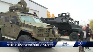 Omaha Police ask city for new armored vehicle