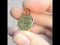 New Moldavite Talisman / Pendant from IVC & JX 14k Gold