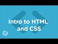 Intro to HTML and CSS at Treehouse