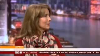 Kristiane Backer on BBC World News | talking about islam