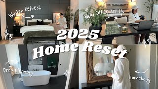 2025 HOME RESET \u0026 FRESH | Removing Christmas but keeping the WINTER VIBES *COZY*