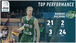 Haukur Palsson 21PTS, 3REB vs Chalon/Saône | Highlights Jeep® ÉLITE