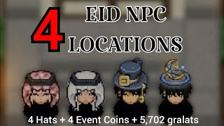 Where to find 4 Eid NPC Locations? | Graal Era