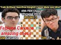 Fabiano Caruana vs J Tin,fabiano best games,Caruana amazing sacrifice,caruana chess,#chessb#caruana