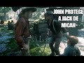 Red Dead Redemption 2 - John protege a Jack de Micah