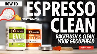 How to Easily Backflush and Clean Your Coffee Machine | Weekly Clean