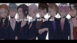 Nightcore - Venom [ Stray Kids] Deeper version/Switching vocal, Lyrics