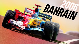 Alonso's straight fight with Schumacher | 2006 Bahrain Grand-Prix