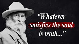 Walt Whitman | Leves of grass | Walt Whitman Poems | Walt Whitman famous quotes | quotes info