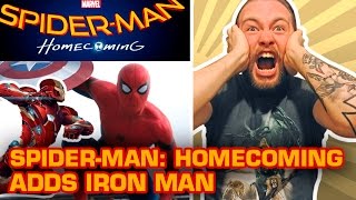 SPIDER-MAN: HOMECOMING ADDS IRON MAN